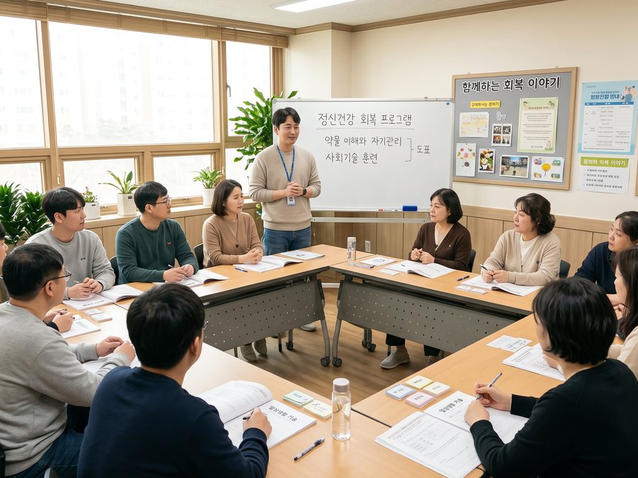 정신증 회복 프로그램 시간